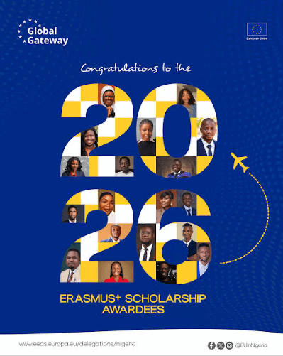 EU awards 446 Ghanaians Erasmus+ scholarships for 2026