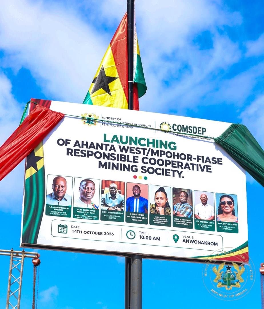 Govt launches rCOMSDEP in Ahanta West and Mpohor Fiase
