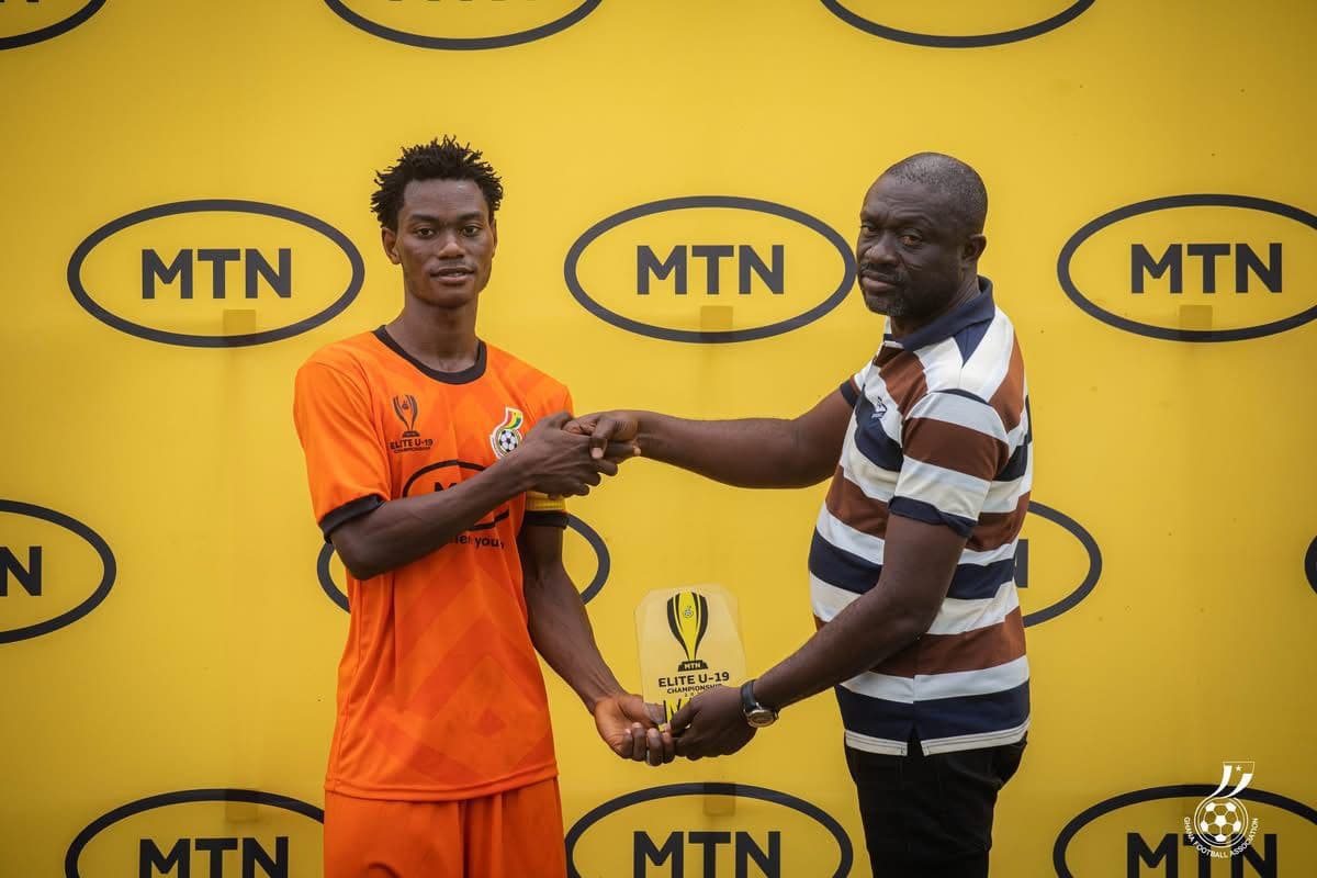 Kenpong Football Academy’s Desmond Korlettey Announces His Presence With MVP Performances At MTN Elite U-19 Tournament