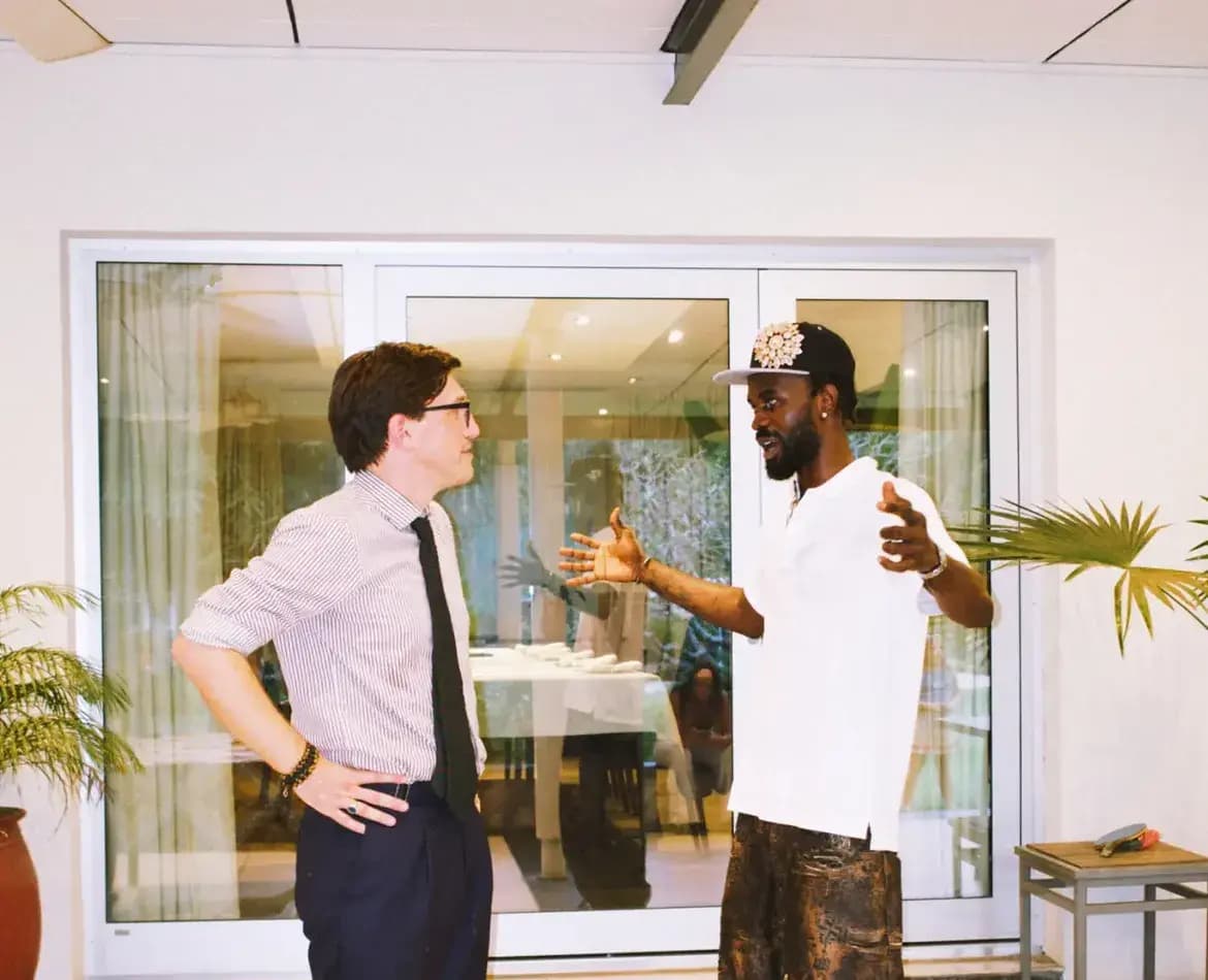 Black Sherif Pays Special Visit To German Ambassador To Ghana As “SUN SHERIF” Takes The Spotlight